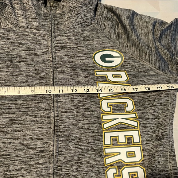 NFL Gray Packers Women’s Knit Jacket - Picture 10 of 11
